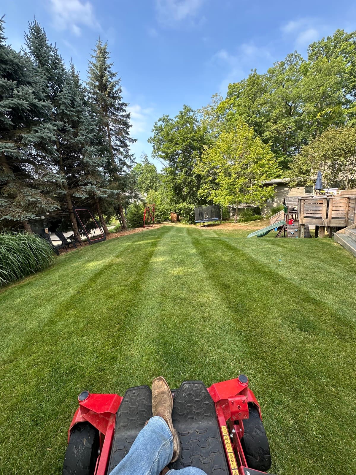 Residential lawn mowing service Grand Rapids Michigan