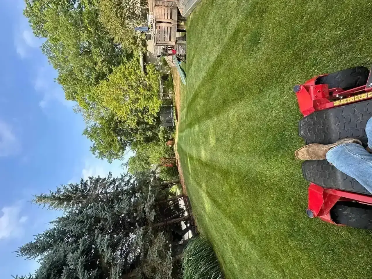 Professional landscaping project completed in Grand Rapids Michigan