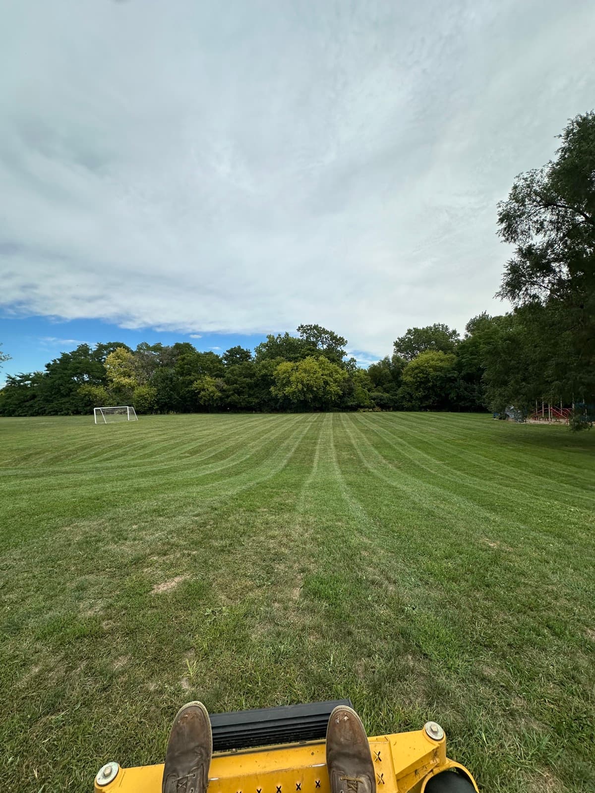 Commercial property mowing and lawn care Grand Rapids Michigan