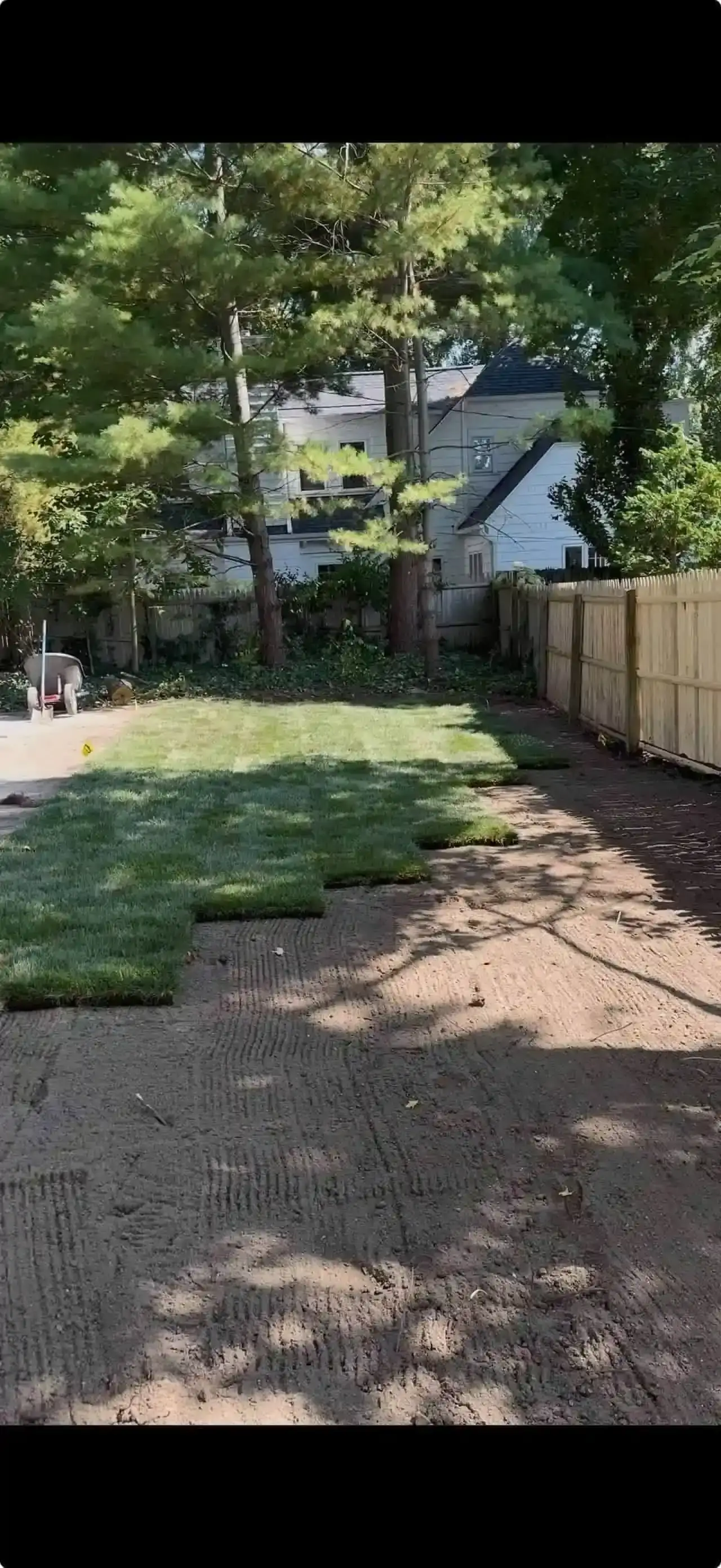 Fresh sod installation Grand Rapids Michigan